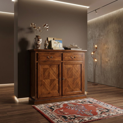 Kommode Schubladen Holz Sideboard Schrank Schränke Massiv Kommode Wohnzimmer Neu