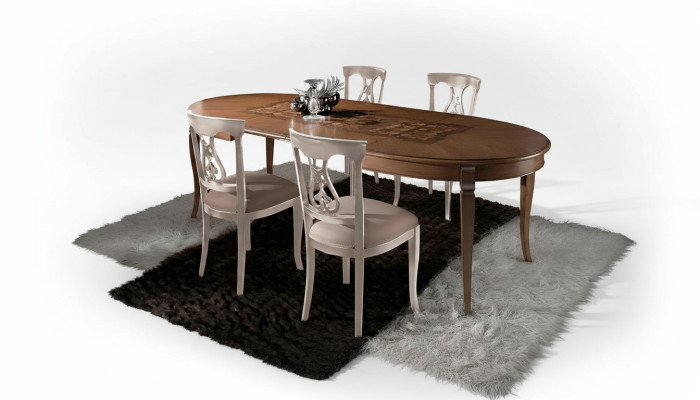 Esszimmer Set Essgruppe Klassischer Echt Holz 4tlg Set Stuhl Garnitur 4x Stühle
