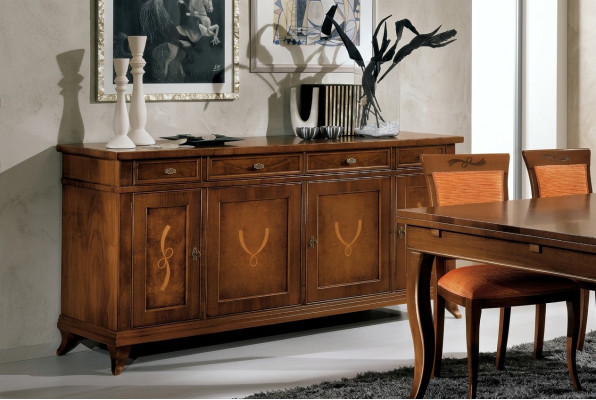 Anrichte Kommode Holz Design Schrank Kommoden Klassische Schränke Möbel Holz Neu