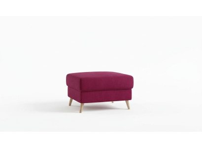 Hocker Pouf Sofa Polster Beistellhocker Fußhocker Ottomane Möbelhocker Pink
