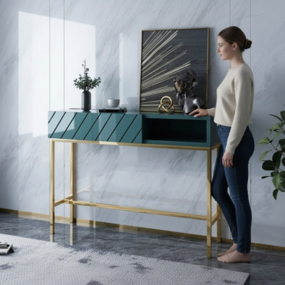 Designer Holz Tisch Konsolentisch Tisch Konsole Konsolentische Schmink