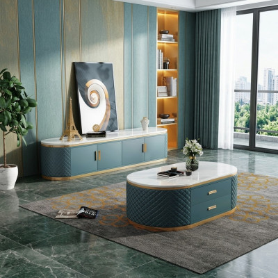 Designer Kommode Anrichte Low Board Side Dekor Schrank Wohn Zimmer Regal