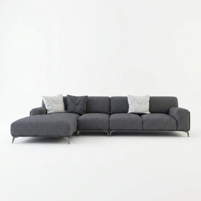 Wohnlandschaft Ecksofa L-Form Couch Sitz Polster Set Garnitur Modern