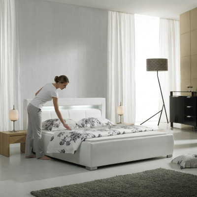 Leder Bett Polster Design Luxus Doppel Hotel Schlaf Zimmer Ehe Betten