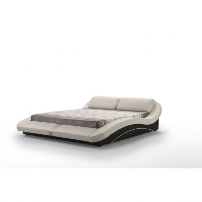 Luxus Leder Design Polster Betten Doppel Modernes Bett Ehe Deko Exclusiv