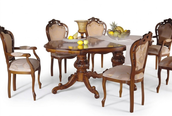 Stuhl Set 4x Stühle Polster Garnitur Küchen Wohnzimmer Esszimmer Set