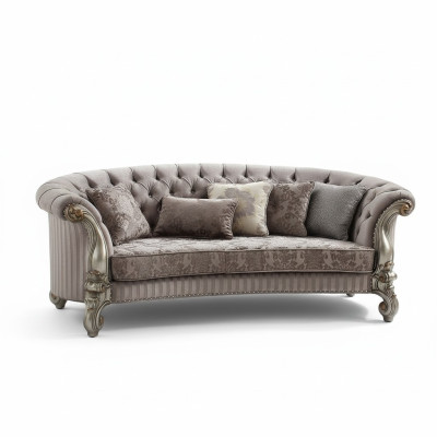 Sofa Wohn Möbel Stoff Sofas Couchen Polster Sitz Landschaft