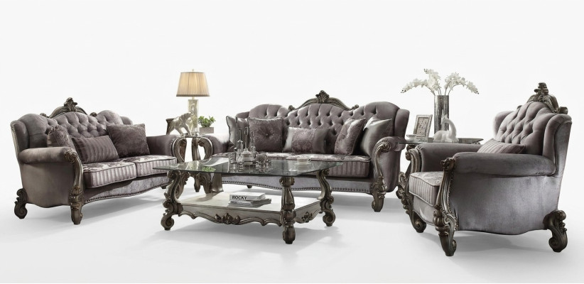 Sofagarnitur 3+2 Sitzer Couchen Polster Klassischer Wohnlandschaft Sofas