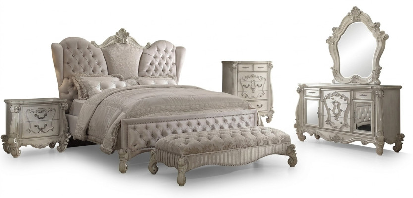 Schminktisch Spiegel Hocker Anrichte Schlafzimmer Kommode 3tlg neu Barock Rokoko