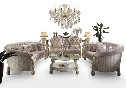 Sofagarnitur 4+1 Sitz Klassische Wohnlandschaft Sofas Couchen Polster