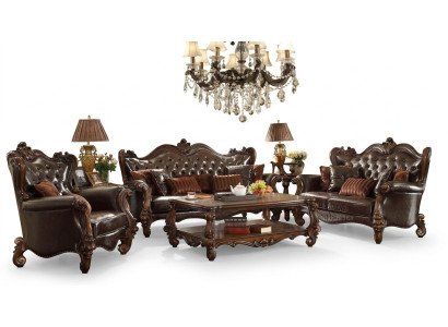 Sofa Wohnlandschaft Sofas Couch Polster Garnitur Chesterfield Dreisitzer