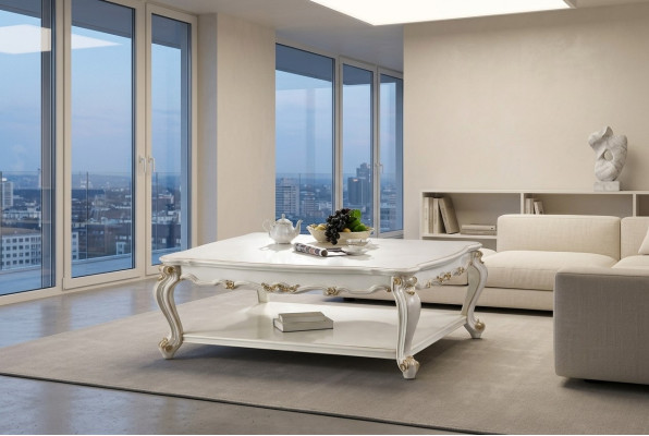 Luxus Couchtisch Echtes Deko Holz Tische Beistell Sofa Tisch Wohnzimmer