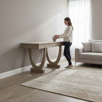 Design Tisch Sekretär Luxus Schreib Büro Möbel Tische Holz Schreibtische 140x78
