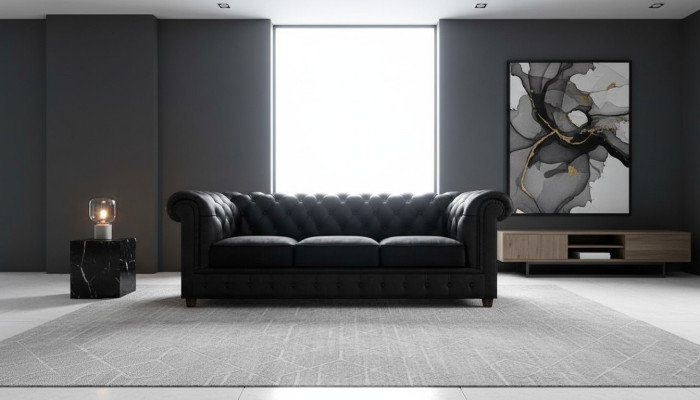 Designer Sofa 3 Sitzer Chesterfield Couch Polster Sofas Dreisitzer Couchen Sitz