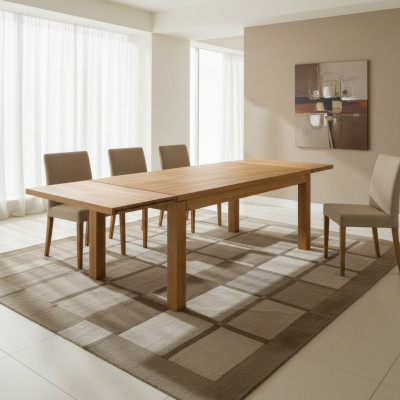 Esstisch Massive Tische Möbel Esszimmer Tisch 160x90cm Echtes Holz Vollholz Neu