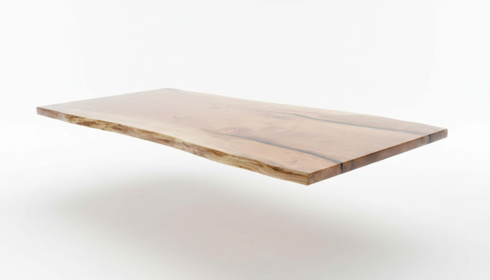 Esstisch Epoxid Harz Echtes Holz Massive Möbel Wasserfall Epoxy Tisch 240x100cm
