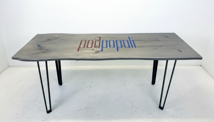 Holz Tisch Esszimmer Möbel Konferenztisch Epoxid Harz Giessharz neu Epoxy Resin