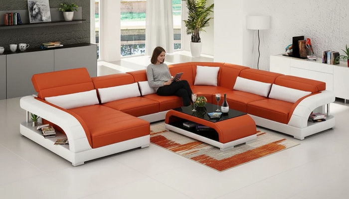 Wohnlandschaft Ecksofa Couch Polster Garnitur Designer Couchen Sofas Polsterecke