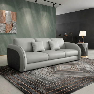 Dreisitzer Italienische Möbel Stil Sofa 3 Sitzer Modernes Sofa Ledersofa
