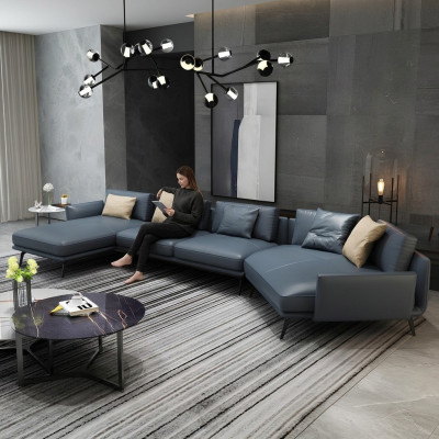 Italienische Möbel Wohnzimmer Ecksofa Couch Polster Luxus Sofa Eckgarnitur
