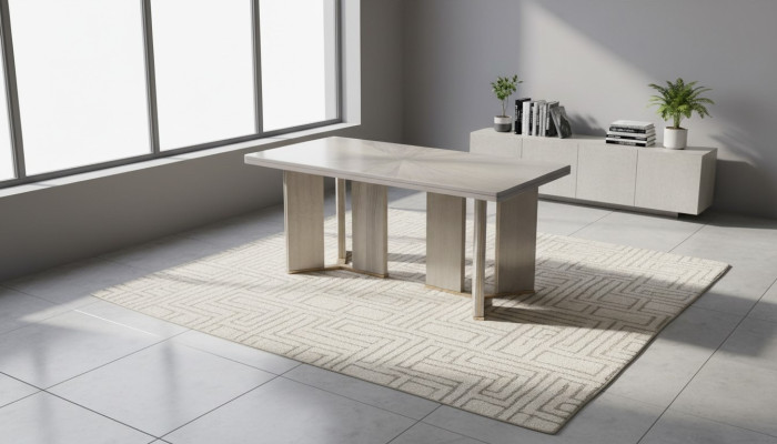 Luxus Tisch Design Esszimmer 200x100cm Esstische Holz Möbel Designer