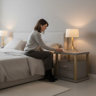 Nachttisch Kommode Konsole Tisch Beistelltisch Schrank Schlafzimmer
