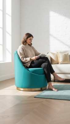 Luxus Design Möbel Esszimmer Sessel Wohnzimmer Dekorative Lounge Club Relax