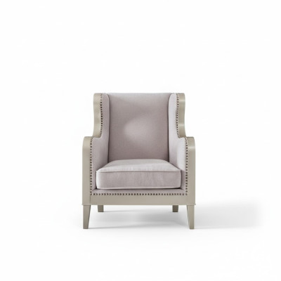 Moderner Sessel Wohnzimmer Einsitzer Hotel Polster Stühle Designer