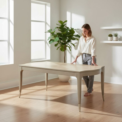 Luxus Holztisch Esszimmer Tische Design Esstisch Holztische Möbel Neu