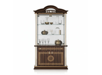 Vitrine Schrank Vitrinen Wohnzimmer Schau Schränke Design Italienische Möbel Neu
