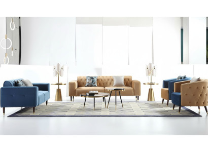 Dreisitzer Couch Polster Design Sofa Moderne 3er Sitz Sofas Zimmer Möbel Neu
