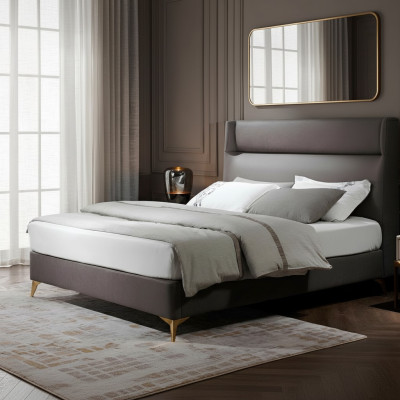 Bett Textil 2x Nachttisch 3 tlg. Schlafzimmer Set Möbel Modern Luxury Betten Neu