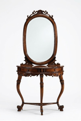 Schminktisch Tische Konsolen Tisch Frisierkommode Frisiertisch Barock Antik Stil