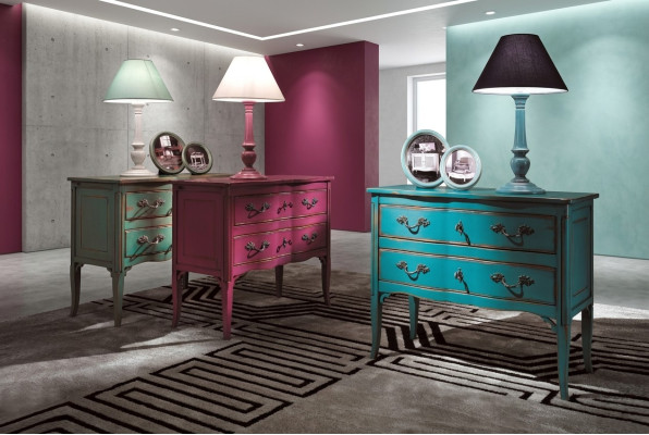 Kommode Schrank Sideboard Italienische Möbel Echtes Holz Kommoden Sideboards Neu