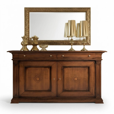 Kommode Wohnzimmer Kommode Schubladen Holz Sideboard Schrank Schränke Massiv Neu
