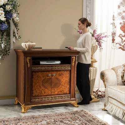 tv Schrank Luxus Sideboard Kommode Wohnzimmerschrank Möbel Schränke Regal Holz