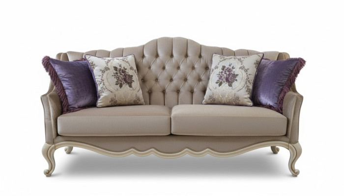 Dreisitzer Luxus 3 Sitzer Couch Polster Klassisch Sitz Sofas Zimmer Möbel