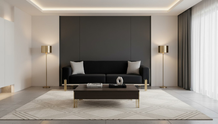 Dreisitzer Couch Möbel Samt Designer Gold Metall Gepolsterte Moderne Couchen Neu