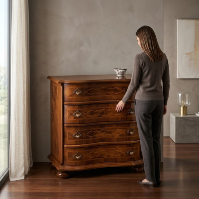 Kommode Anrichte Schrank Garderobe Sideboard Möbel Antik Stil Holz Luxus Neu
