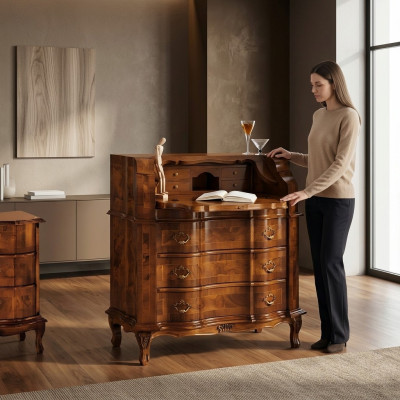 Kommode Holz Italienische Luxus Stil Möbel Kommoden Stil Barock Antik Stil Neu