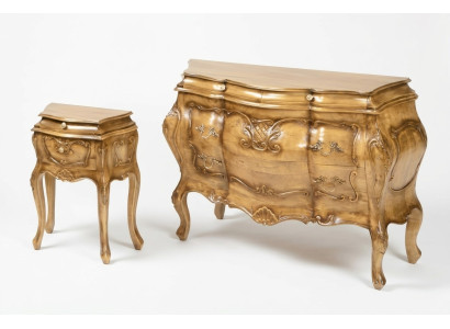 Kommode Holz Italienische Stil Möbel Luxus Kommoden Barock Sideboard Italien Neu