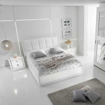 Polsterbett Betten Bett Polster Design Hotel Doppel Luxus Design Bettrahmen Neu