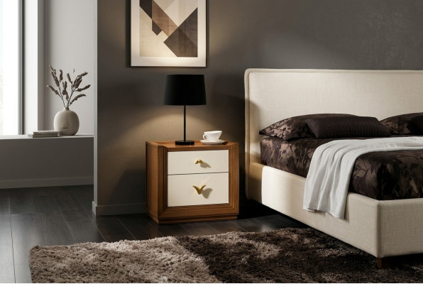 Nachttische Nachttisch Konsolen Beistell Tisch Nachtkonsolen Modern Neu Holz