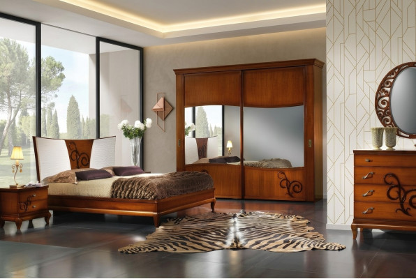 Bett Doppelbetten Modernes Bettgestell Betten Bettrahmen Holz Hotel Design Neu
