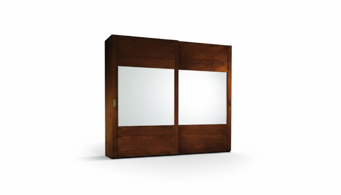 Schrank Kleiderschrank Regal Aufbewahrungs Garderobe Modern Spiegel Holz Design