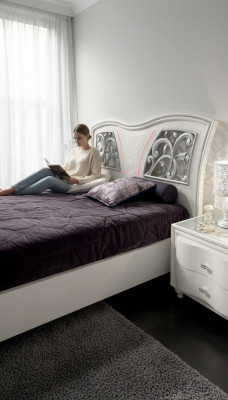 Modern Bett Bettgestelle Bettrahmen Holz Doppel Design Betten Weiß Doppelbett