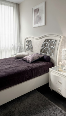 Modern Bett Bettgestelle Bettrahmen Holz Doppel Design Betten Weiß Doppelbett