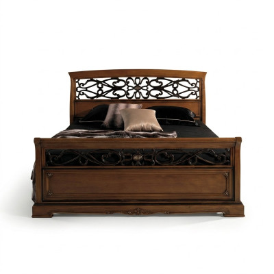 Schlafzimmer Set Bett mit 2 Nachttischen Betten Design Möbel Einrichtung 3tlg.