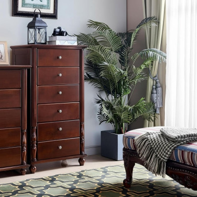 Kommode Wohnzimmer Kommode Schubladen Massivholz Sideboard Schrank Möbel Neu