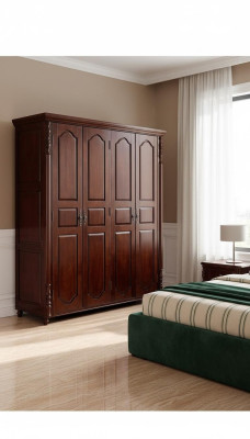 Kleiderschrank Schlafzimmer Holz Schrank Stil Schränke Möbel Barock